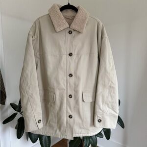 Tan Teddy Jacket